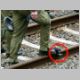 Hemmschuh am Bahngleis (Foto: Umbruch Bildarchiv #1159f)