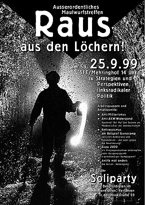 Das Plakat zum 1. Treffen